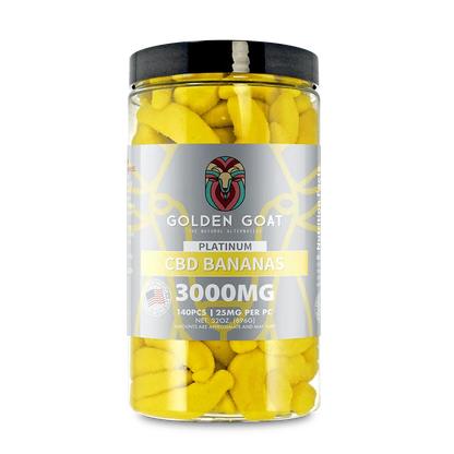 Platinum CBD Gummies 3000mg - Banana