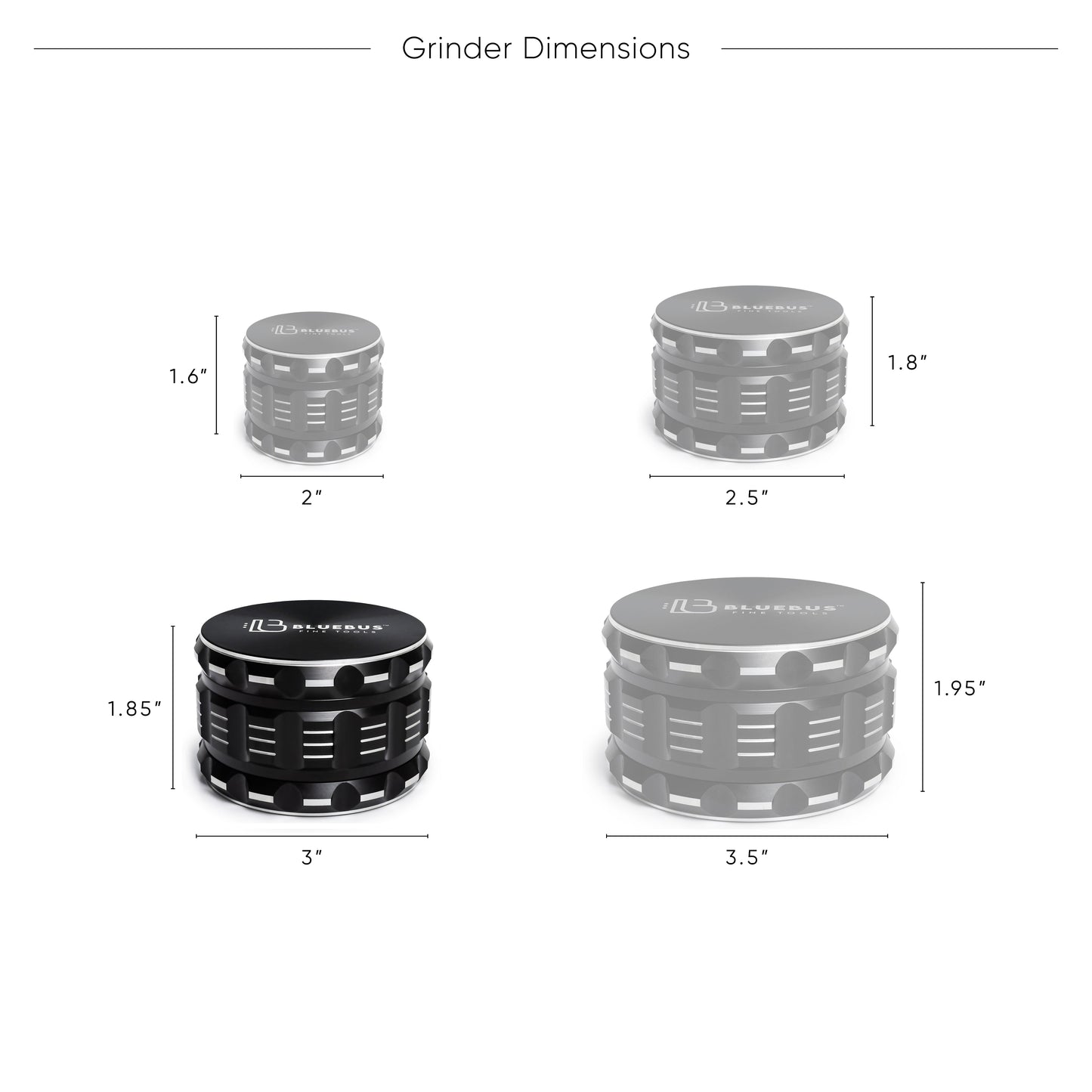 GA Aluminum Grinder