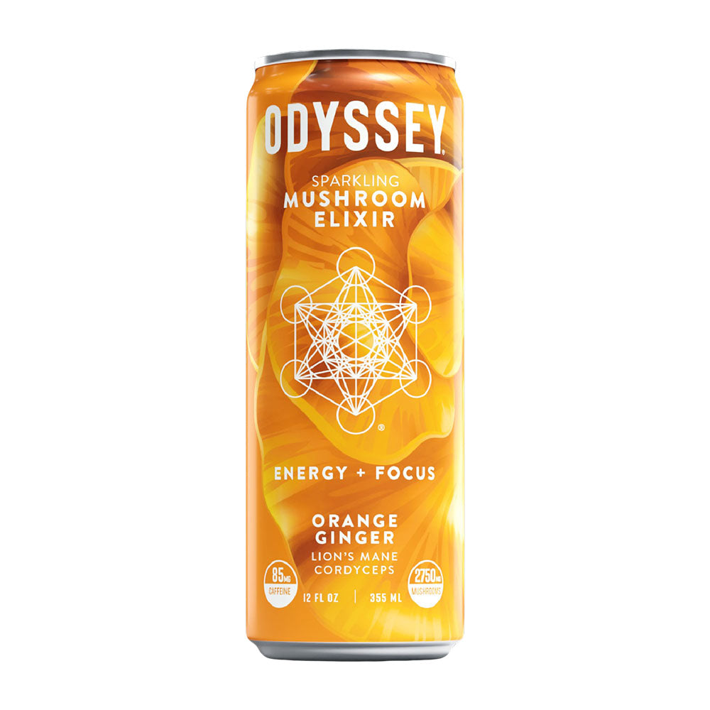 Odyssey Mushroom Sparkling Elixir | 12oz | 12pc Case