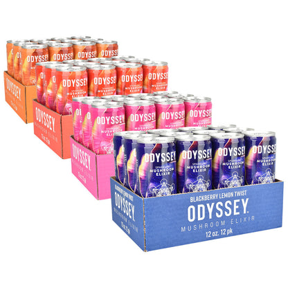 Odyssey Mushroom Sparkling Elixir | 12oz | 12pc Case