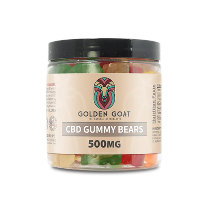 CBD Gummies 500MG - Clear Bears