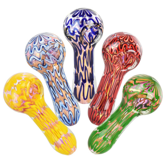 Pulsar Groovy Galore Spoon Pipe -4"/5pcs