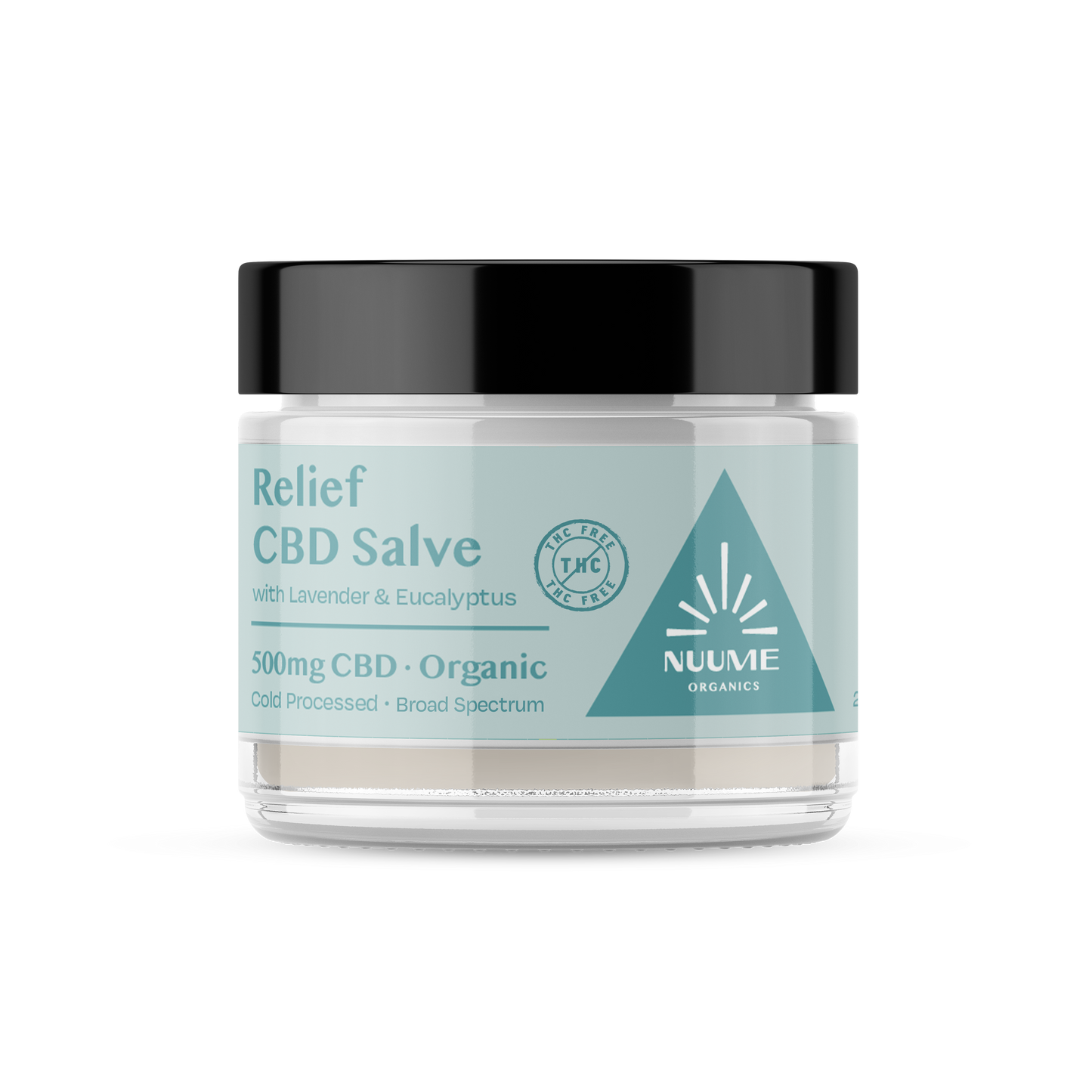 Organic CBD THC-Free Salve 500mg - Broad Spectrum