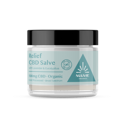 Organic CBD THC-Free Salve 500mg - Broad Spectrum