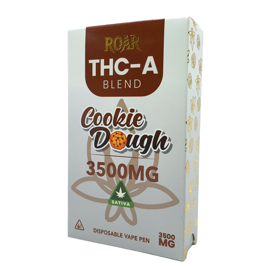 Roar THC-A Blend Disposable Vape 3500MG - Cookie Dough (Sativa)