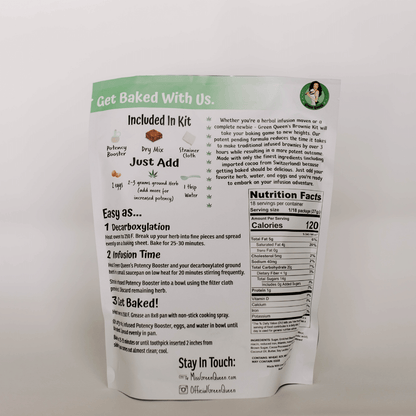 Green Queens' Herbal Infusion Brownie Kit (DIY Edibles)