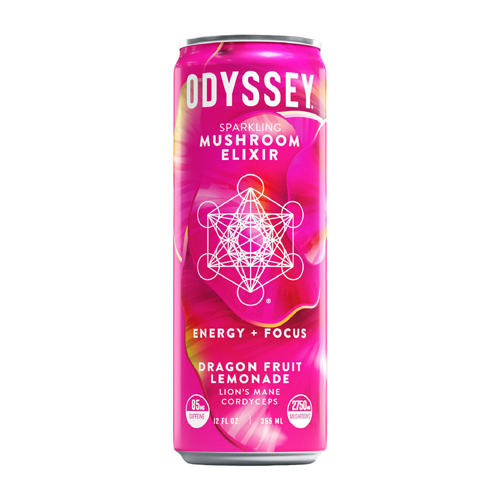 Odyssey Mushroom Sparkling Elixir | 12oz | 12pc Case