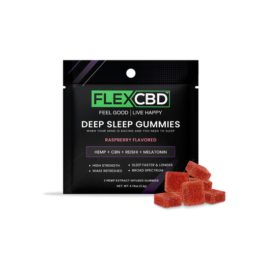 CBD Sleep Gummies with Reshi and CBN - FlexCBD