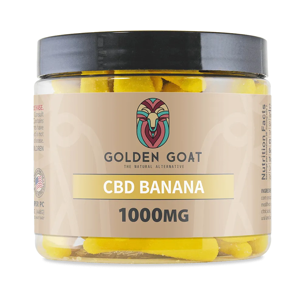 CBD Gummies 1000MG - Banana