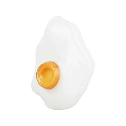 Sunny Side Up Egg Glass Hand Pipe - 3.75"