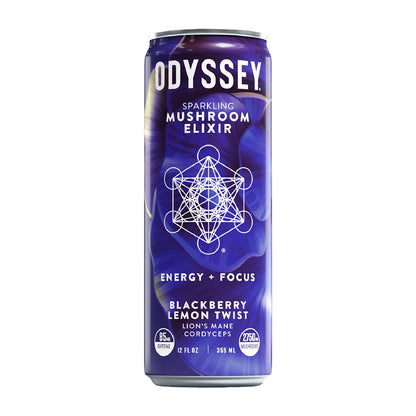 Odyssey Mushroom Sparkling Elixir | 12oz | 12pc Case